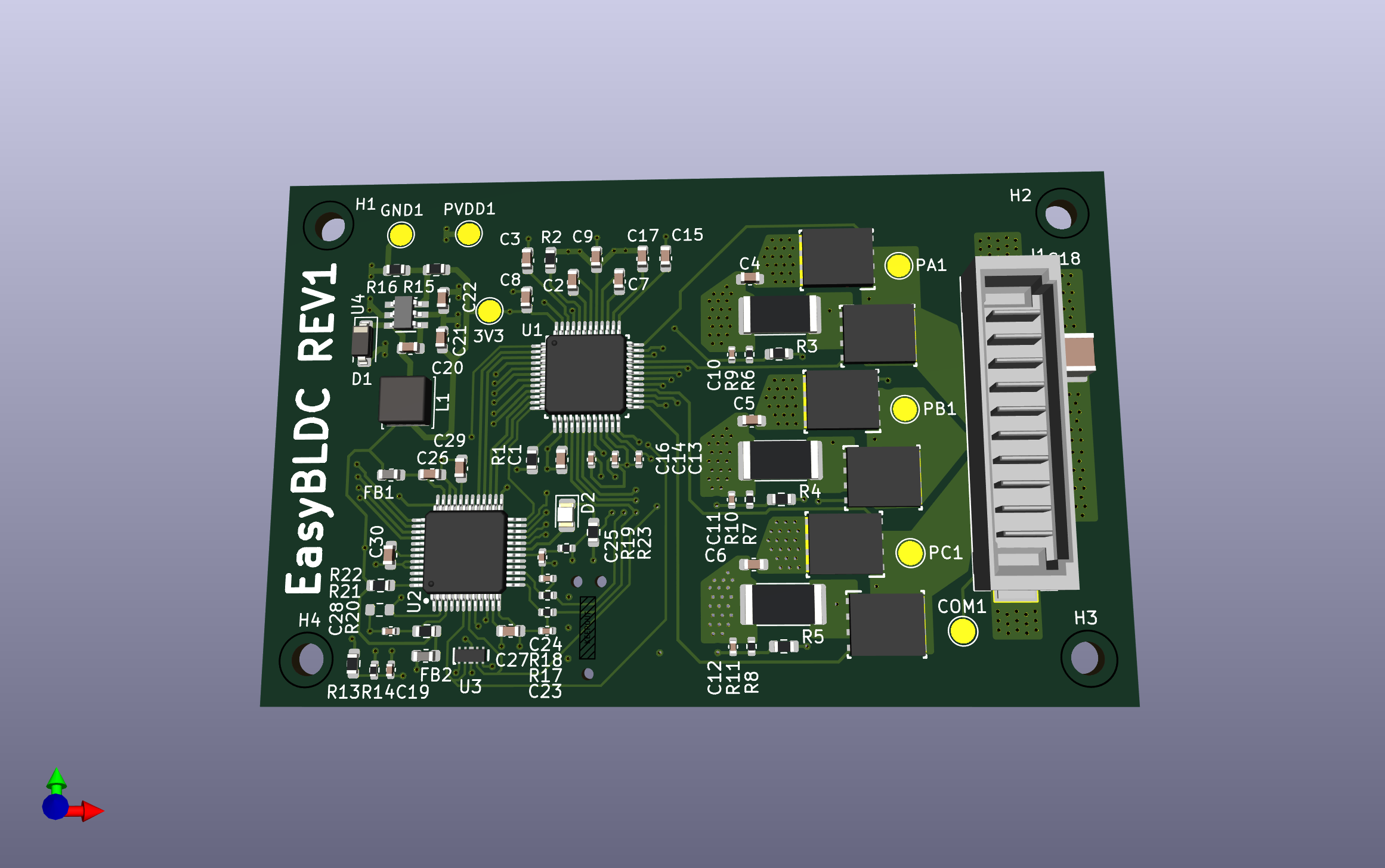 EasyBLDC - Open Source Brushless Motor Driver for Aerial and Underwater Robotics